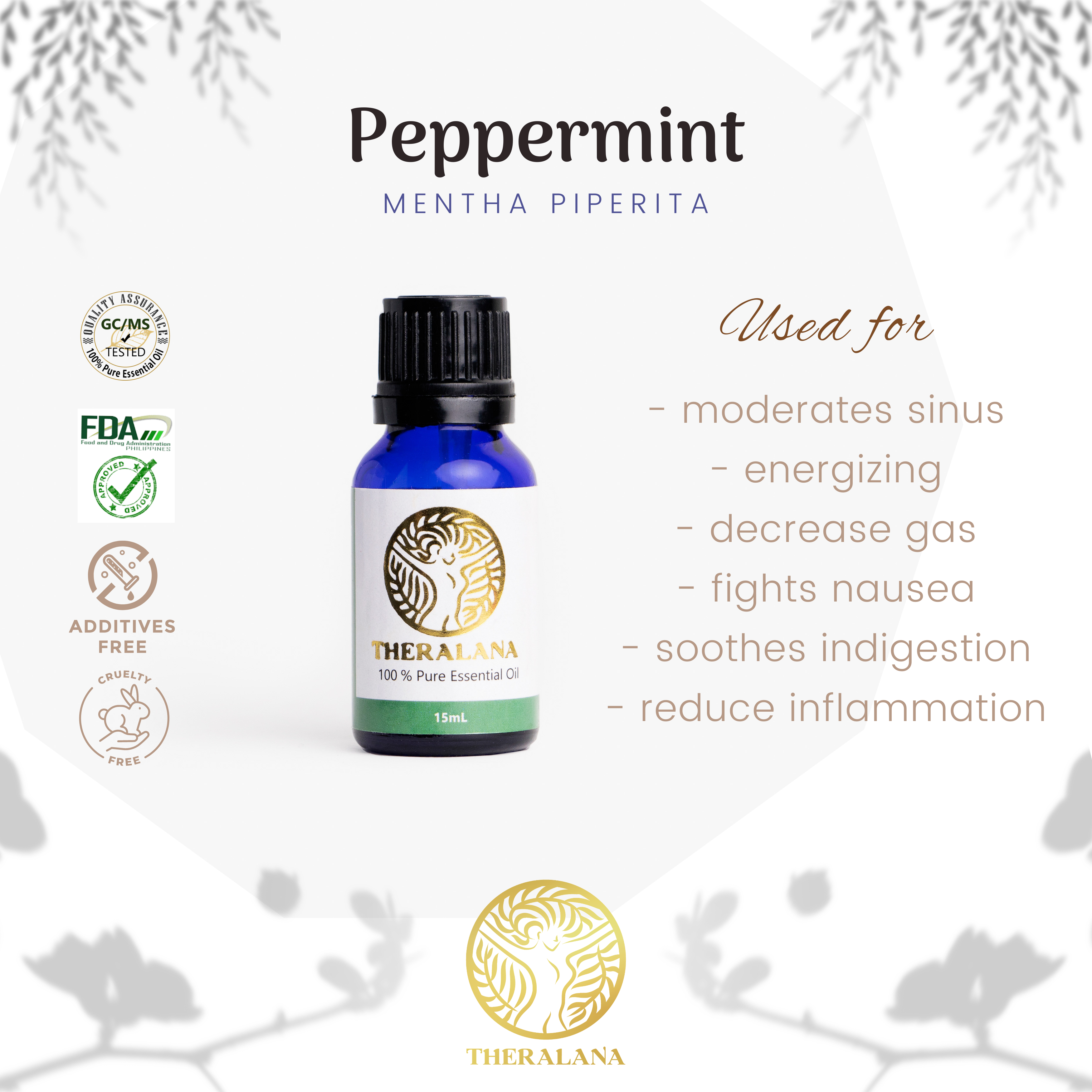 Theralana Peppermint  Essential Oil