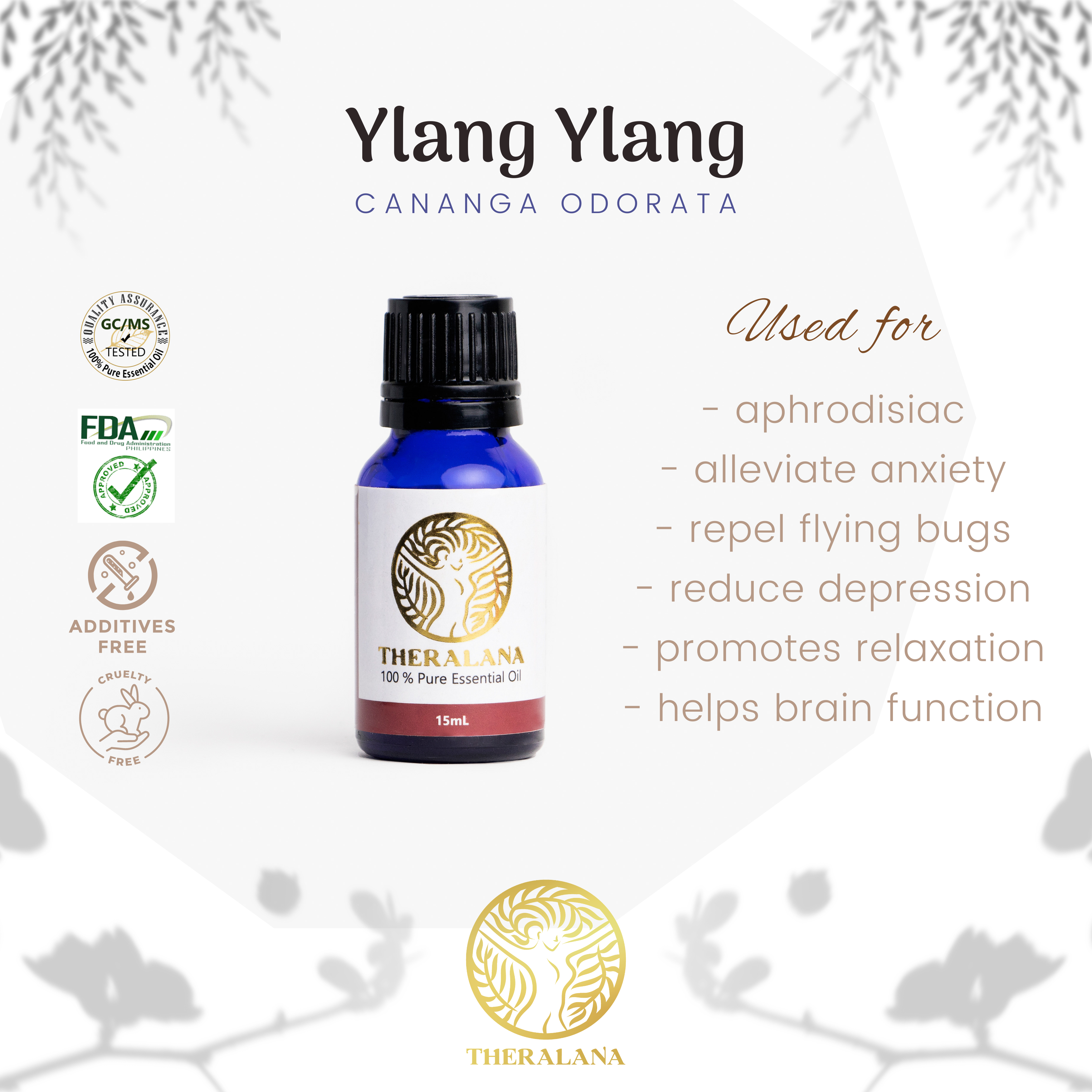 Theralana Ylang-Ylang Essential Oil